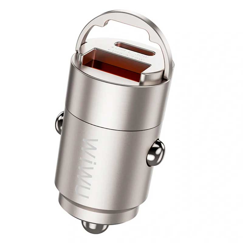 Автомобильное зарядное устройство Wiwu Nano Fast Car Charger (Wi-QC028)