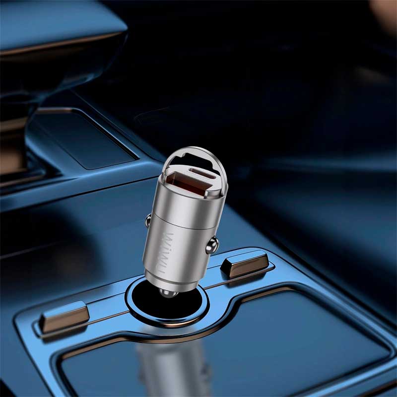 Автомобильное зарядное устройство Wiwu Nano Fast Car Charger (Wi-QC028)