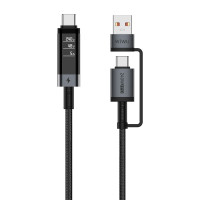 Кабель Wiwu Titanlink USB-A+C to C Cable Wi-C109