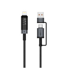 Кабель Wiwu Titanlink USB-A+C Cable to L Wi-C110
