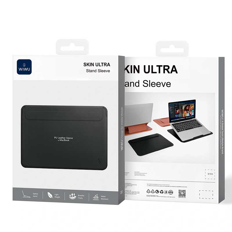 Чехол для макбука Wiwu Skin Ultra Stand Sleeve 13.3/13.6