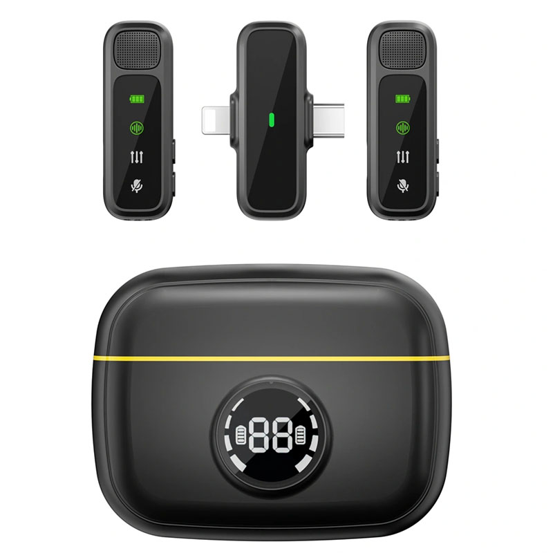 Беспроводной микрофон Wiwu Duo Wireles Mini Microphone Wi-WM003