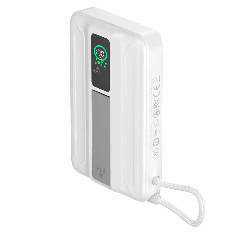 Внешний аккумулятор Wiwu Mag Pro Qi2.0 Magnetic Power Bank 10000mAh (LP005FX)