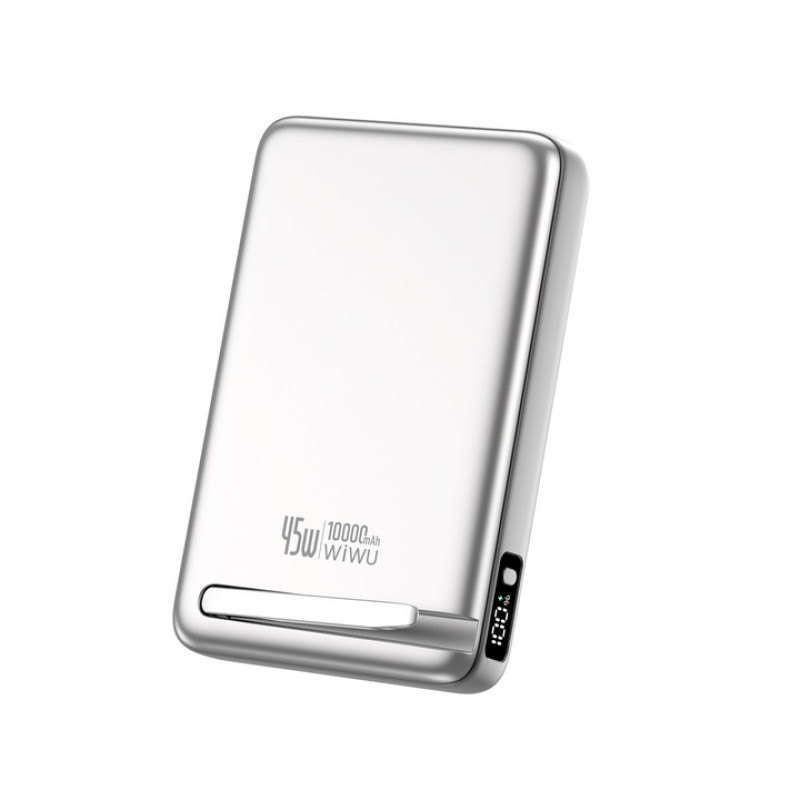 Внешний аккумулятор Wiwu Mag Pro Qi2 Power Bank 10000mAh Wi-P090