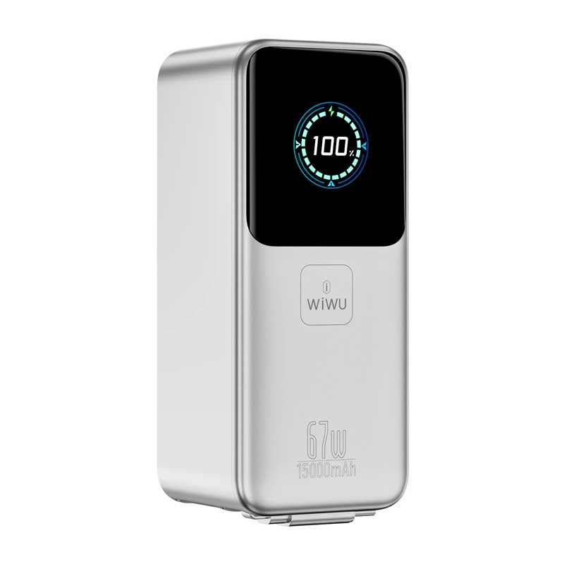 Внешний аккумулятор Wiwu(Повер банк) WiWU Power Mega Charger + Cable + Power Bank PM501 15000mAh 