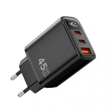 Зарядное устройство Wiwu 45W Firefly GaN Fast Chatger (Wi-G011)