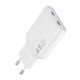 Зарядное устройство Wiwu Essen Slim Ultra-Compact GaN Charger 65W (Wi-G035)