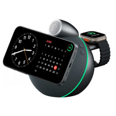 Беспроводное зарядное устройство 3 in 1Conch Wireless Charger Speaker Wi-G042