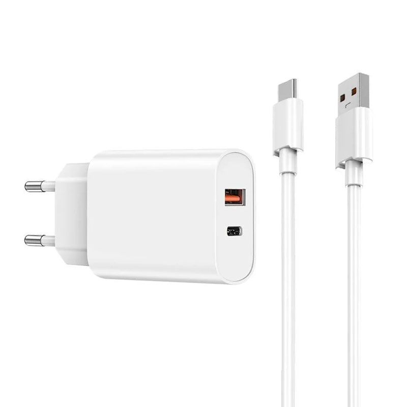 Зарядное устройство Wiwu Quick PD + QC Fast Charger USB-A to USB-C Wi-U002