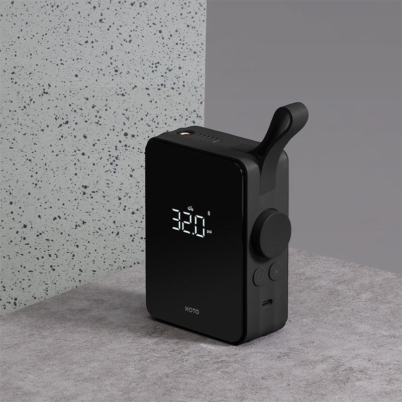 Автомобильный компрессор Xiaomi HOTO Portable Electric Air Compressor