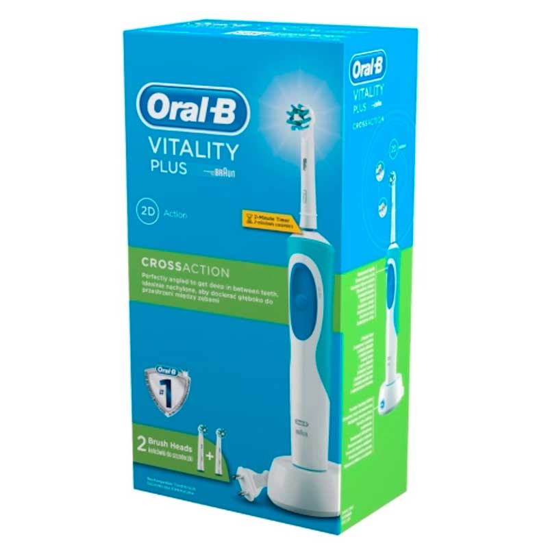 Электрическая зубная щётка Oral-B вращающаяся, с зарядной базой (D12)