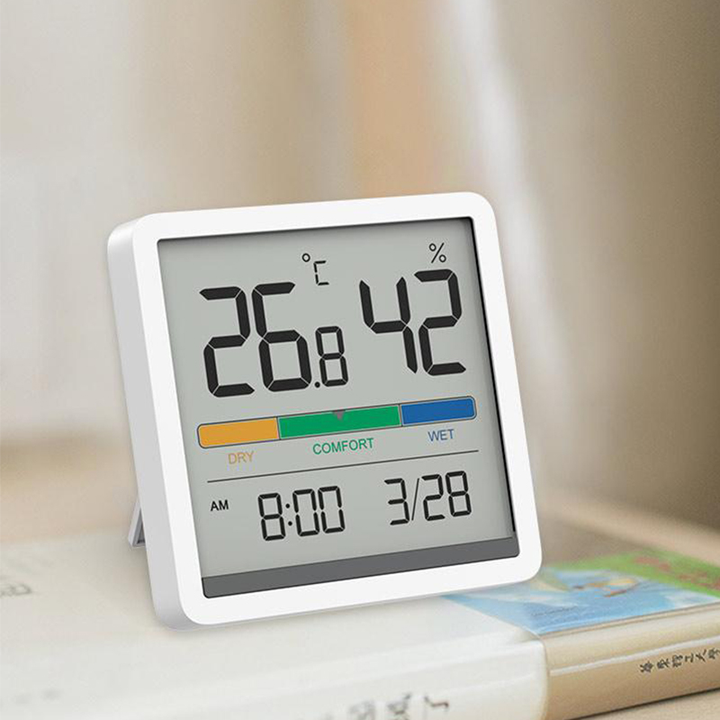 Часы с датчиком температуры и влажности Xiaomi Miiiw Mute Thermometer And Hygrometer Clock