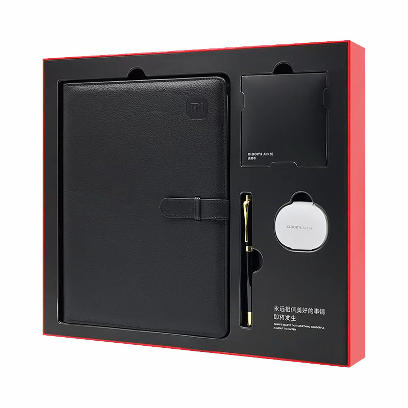 Подарочный набор Xiaomi Gift Box (беспроводной наушник, ручка, блокнот)