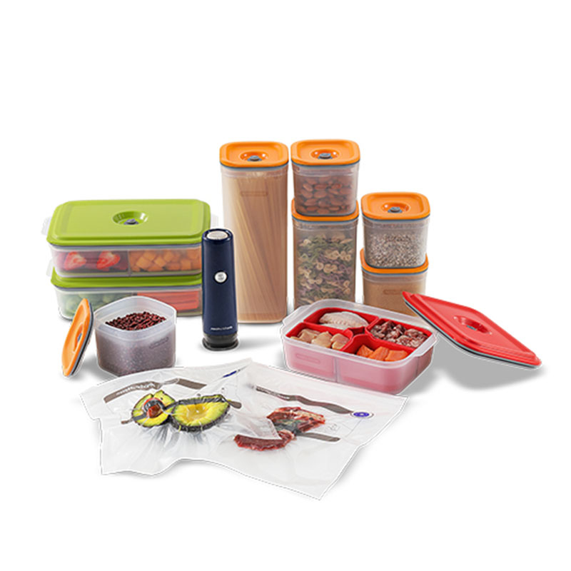 Вакуумный упаковщик Morphy Richards Cordless Vacuum Sealer + набор контейнеров для еды MR1119