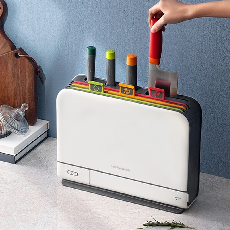 Стерилизатор + Набор ножей и досок Morphy Richards Knife Chopping Board Sterilizer MR1001