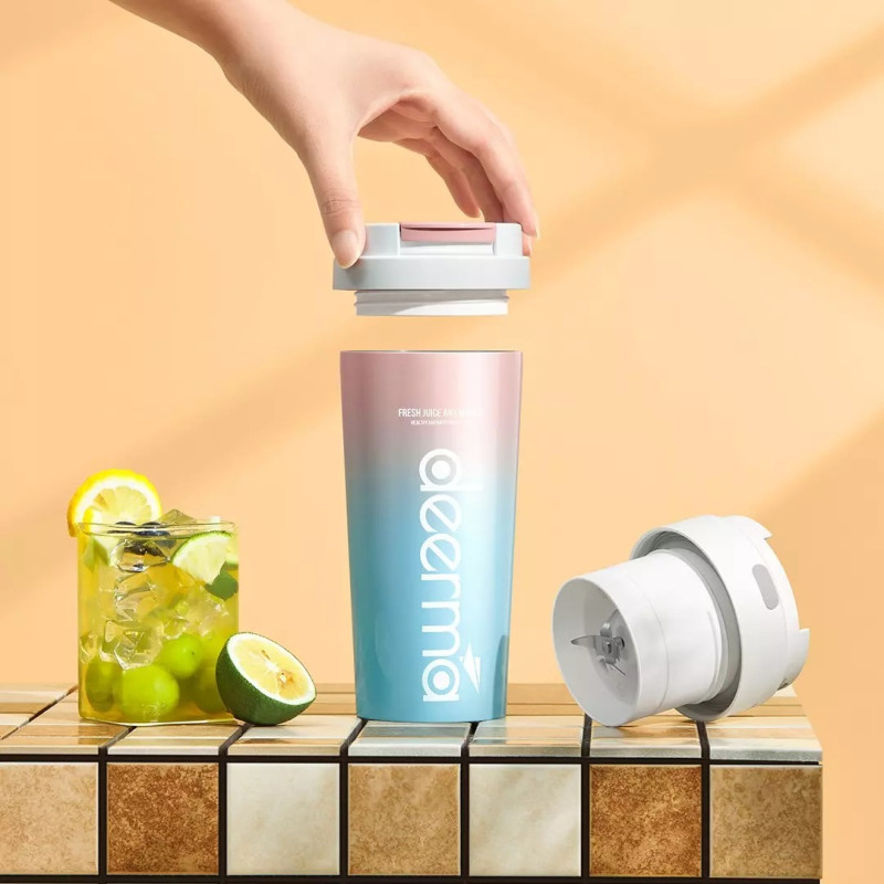 Портативный блендер Deerma Insulation Juice Cup