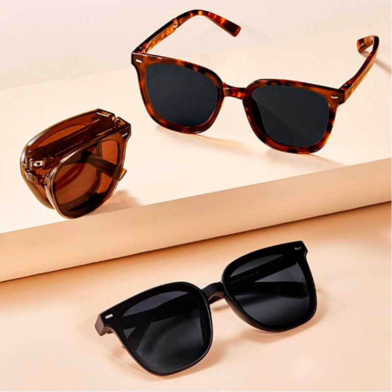 Солнцезащитные очки Xiaomi Mijia Folding Polarized Sunglasses (Brown)