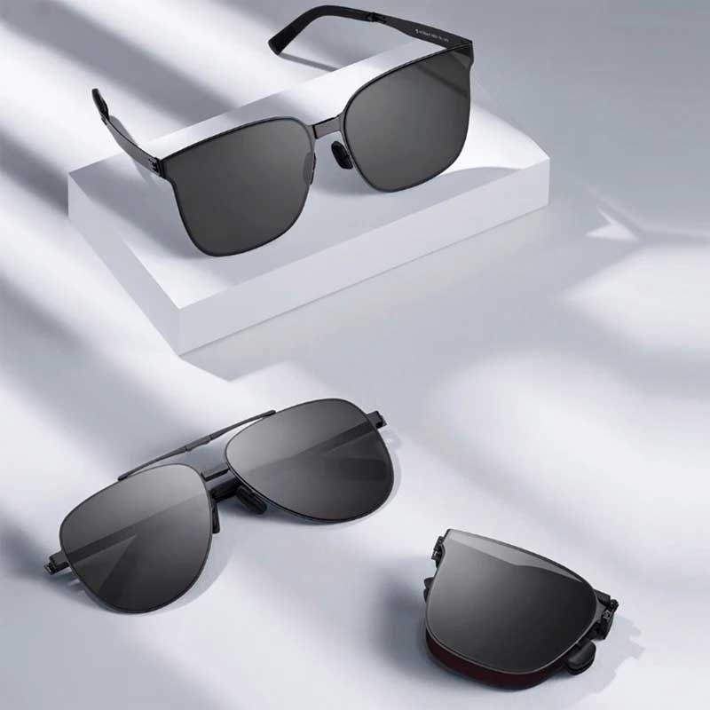 Солнцезащитные очки Xiaomi Mijia Ultra-thin Folding Polarized Sunglasses Box