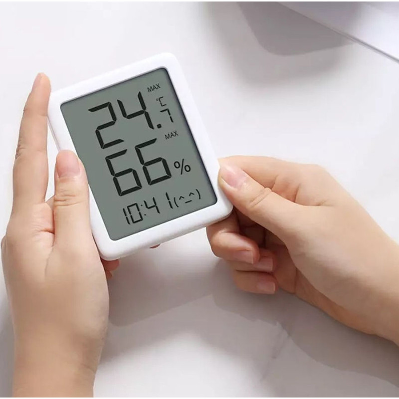 Комнатный Термометр/гигрометр Часы Xiaomi MiaoMiaoCe LCD