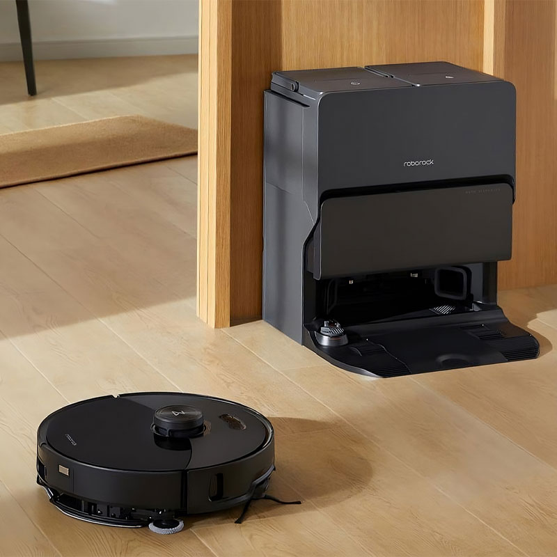 Робот-пылесос со станцией самоочистки Xiaomi Roborock S8 MaxV Ultra