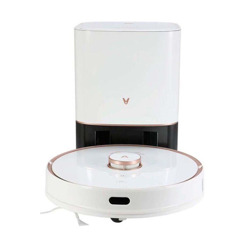 Робот-пылесос с базой самоочистки Viomi Robot Vacuum Cleaner S9