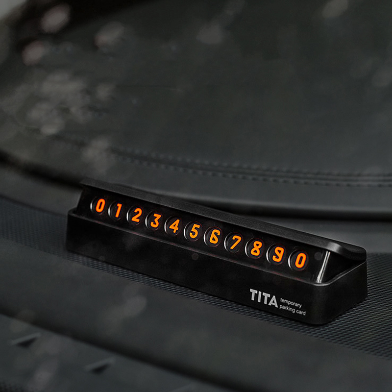 Автовизитка Xiaomi Tita Classics Temporary Parking Card 119*37*28