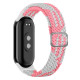 Плетеный ремешок для Xiaomi Mi Band 8/9/10, регулируемый под любой размер, цветной