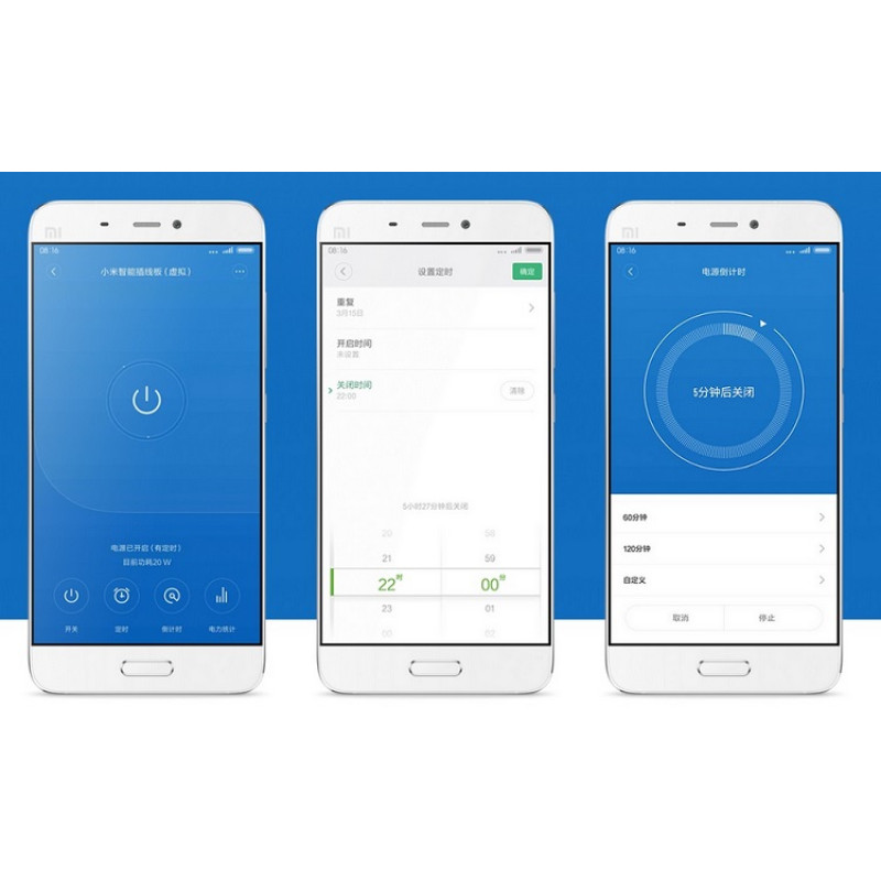 Удлинитель Xiaomi Mi Power Strip MDY-3-EB