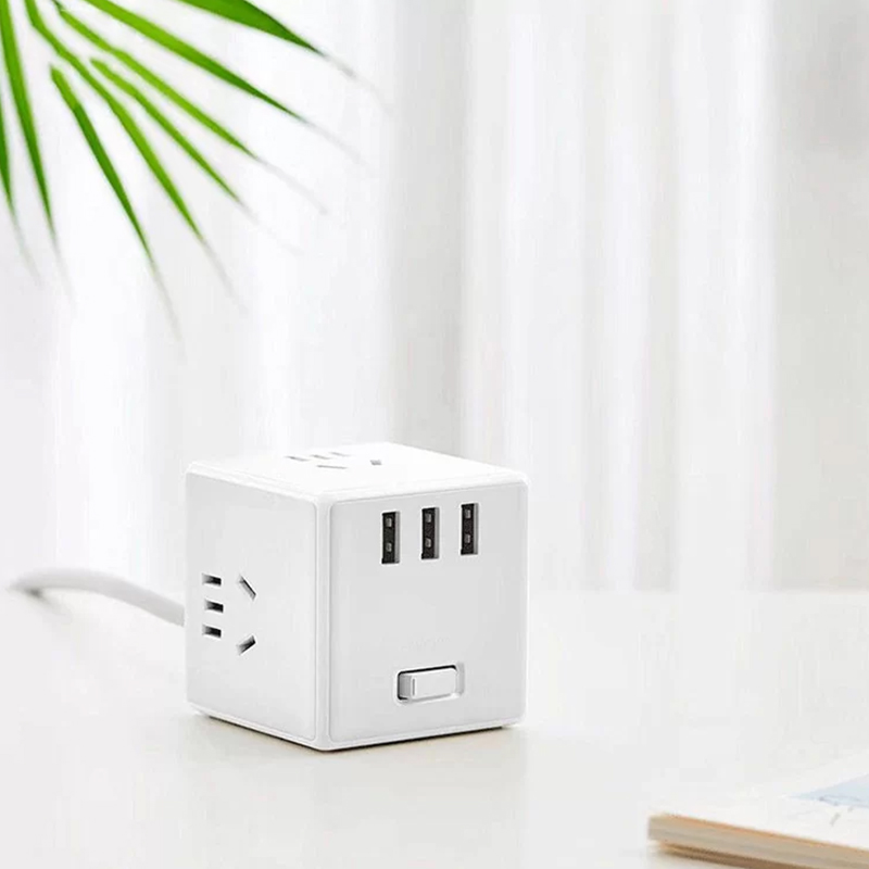Разветвитель Xiaomi Mijia Rubiks Cube Converter Wireless Edition