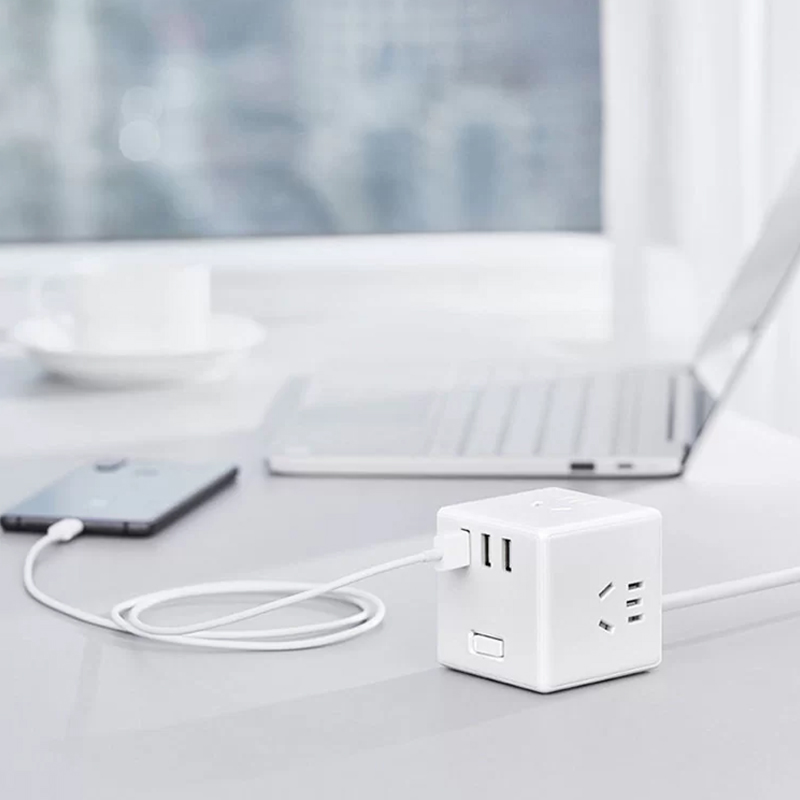 Разветвитель Xiaomi Mijia Rubiks Cube Converter Wireless Edition