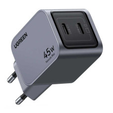 Зарядное устройство UGreen Nexode Pro Dual GaN Fast Charger 45W