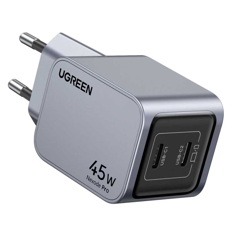 Зарядное устройство UGreen Nexode Pro Dual GaN Fast Charger 45W