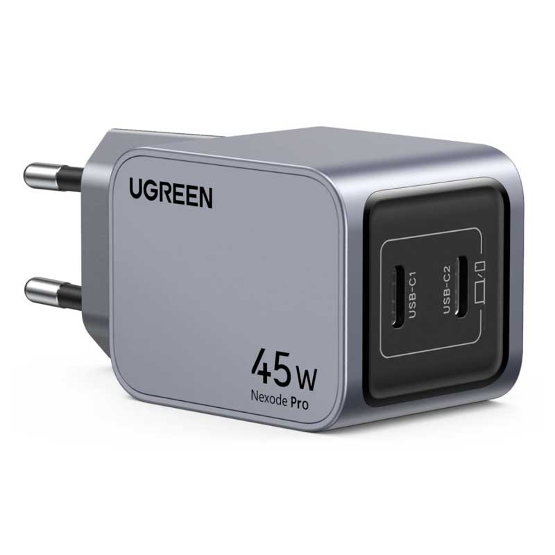 Зарядное устройство UGreen Nexode Pro Dual GaN Fast Charger 45W