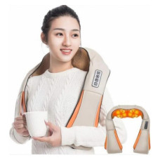 Массажер роликовый Shiatsu для всего тела с подогревом Massager of Neck Kneading