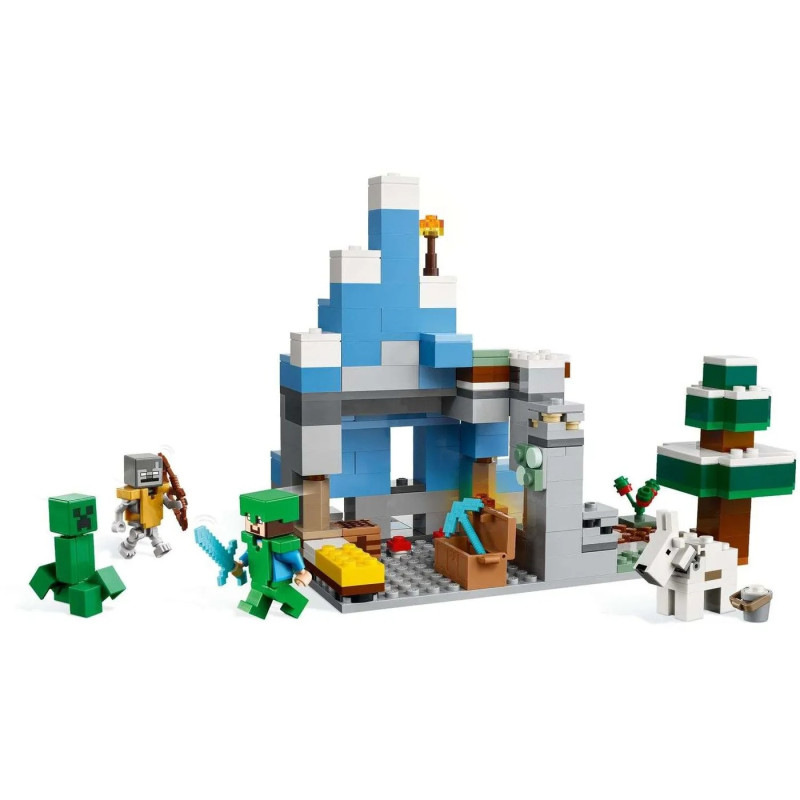Конструктор LEGO Minecraft 21243 The frozen Peaks