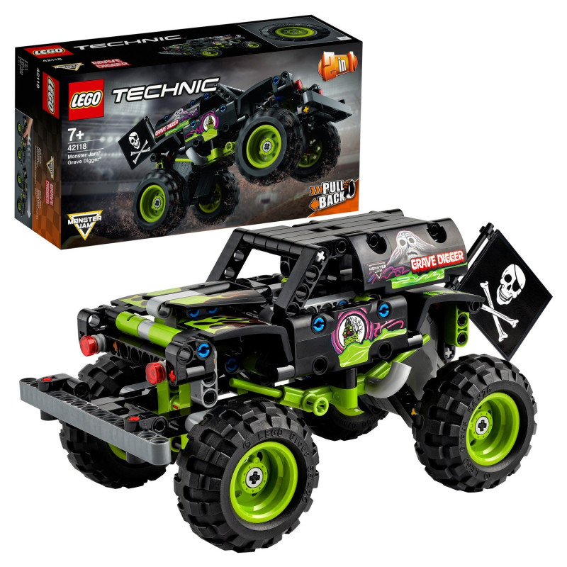 Конструктор LEGO Technic 42118 Monster Jam Grave Digger