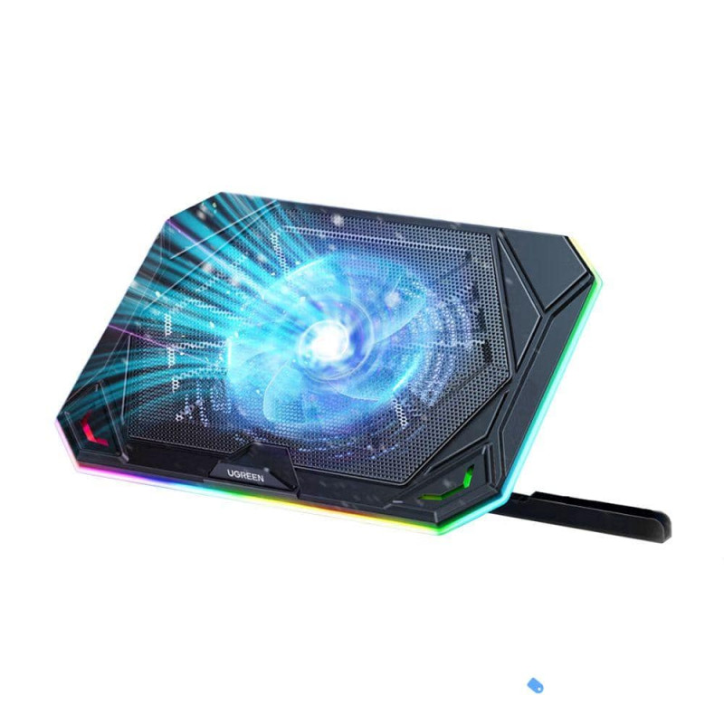 Многофункциональный кулер UGreen для ноутбука с RGB-подсветкой