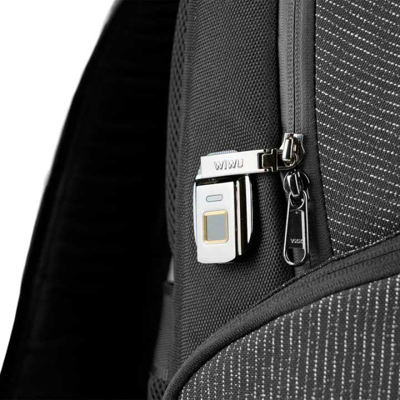 Рюкзак Wiwu Anti-Theft Fingerprint Lock Backpack