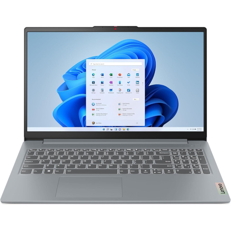 Ноутбук Lenovo Slim 3 15.6" FHD AMD Ryzen 5 7520U 7th Gen / Radeon Graphics (16GB + 512GB SSD) ENG