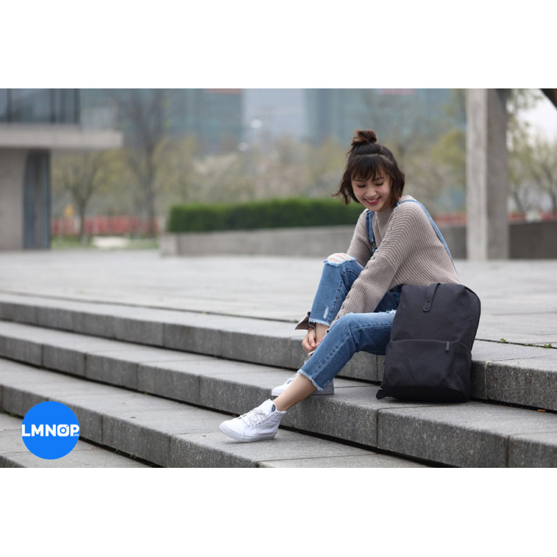 Рюкзак RunMi 90GOFUN College Leisure Shoulder Bag Black