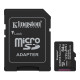 Флешка Kingston Canvas Select Plus microSD 64GB