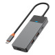 Адаптер-переходник Wiwu Linker 7 in 1 USB-C HUB A721HD