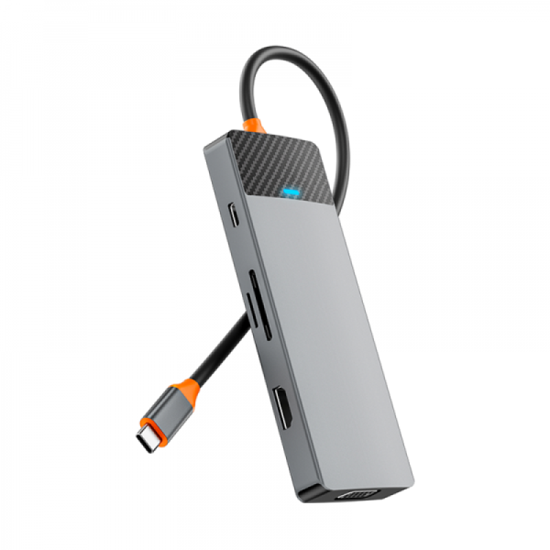 Адаптер-переходник Wiwu Linker 9 in 1 USB-C HUB
