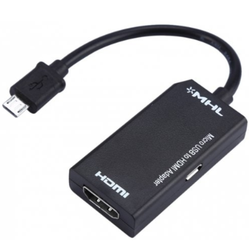 Кабель-переходник microUSB - HDMI (MHL)