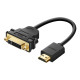 Конвертер Ugreen HDMI to DVI (24+5)