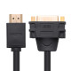 Конвертер Ugreen HDMI to DVI (24+5)