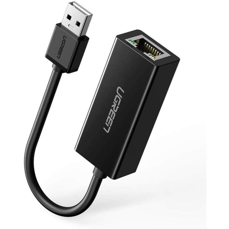 Конвертер сигнала UGreen USB-A to 100Mbps Ethernet Adapter (20254)