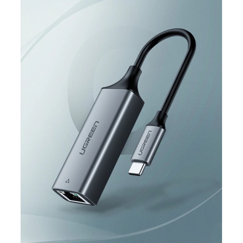 Конвертер сигнала UGreen USB-C to 10/100bps Ethernet Adapter (50736)
