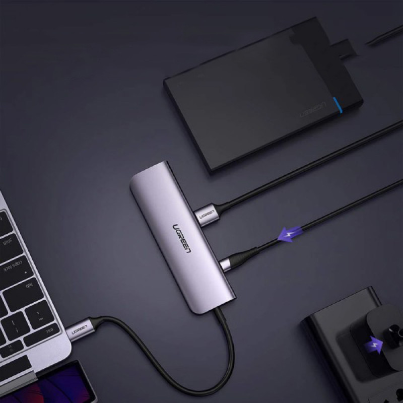 Адаптер-Хаб UGreen USB Dock Adapter (CM136/50979)