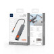 Адаптер-переходник Wiwu Wi-HB007 Travelling 7in1 USB-C Hub